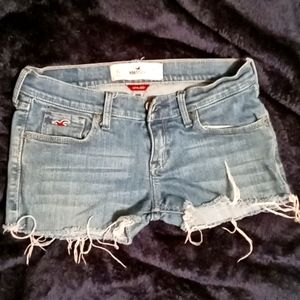 Hollister denim shorts